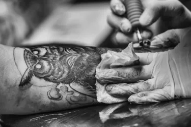 textural tattoo